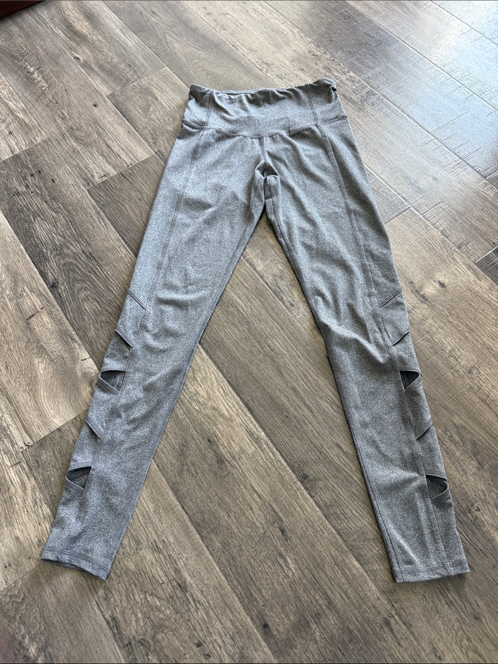 C9 by Champion Gray Side-Cut Performance Leggings